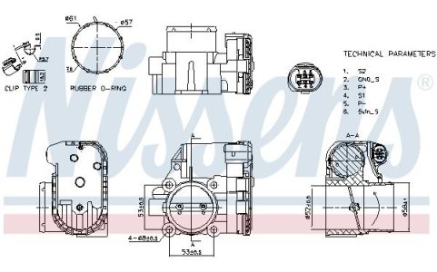 PRZEPUSTNICA POWIETRZA FORD