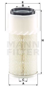 Filtr powietrza MANN-FILTER C14179X C141791