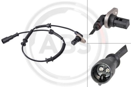 CZUJNIK ABS SSANGYONG REXTON 04- PRZÓD