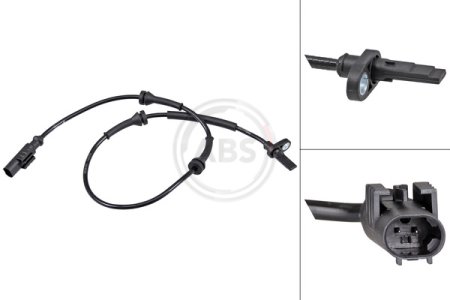 CZUJNIK ABS FIAT PANDA 4X4 12- TYL