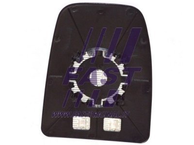 SZKŁO LUSTERKA IVECO DAILY 14> PR GÓRA PODGRZEW SHORT ARM