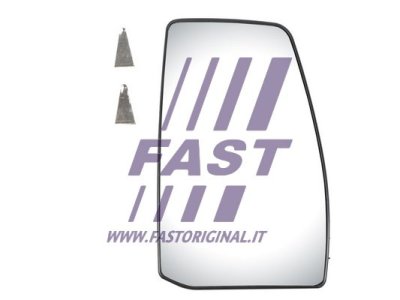 SZKŁO LUSTERKA FORD TRANSIT CUSTOM 12> PR GÓRA PODGRZEW