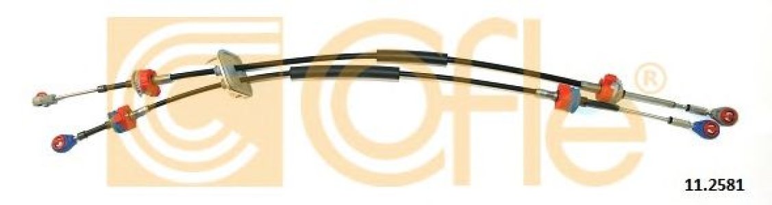 Linka zmiany biegów COFLE 11.2581 9204688