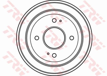 Bęben hamulcowy TRW DB4109 42610SB2010