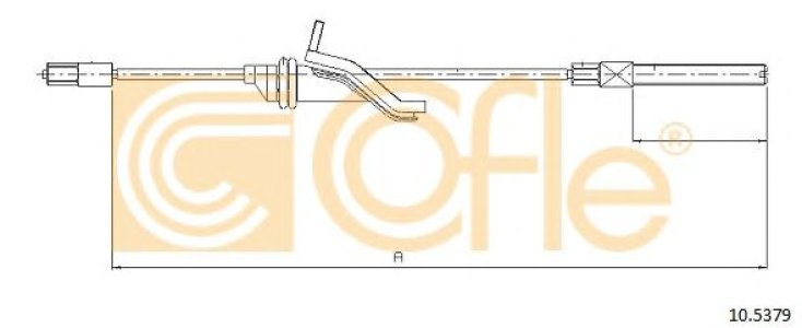 Linka hamulca COFLE 10.5379 1420259