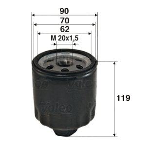 Filtr oleju VALEO 586020 W932