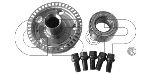 Łożysko. zestaw naprawczy piasty GSP 9436002K 1J0407613C