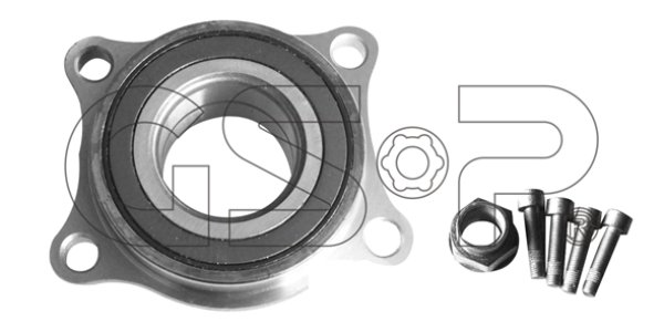 ŁOŻYSKO, ZESTAW NAPRAWCZY PIASTY GSP 9242009K 71714478  ALFA ROMEO