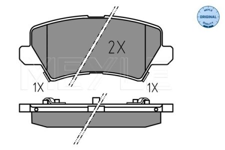KLOCKI HAM. KIA T. PICANTO 1,0-1,2 17-