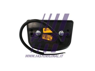 LAMPA TABLICY REJESTR FIAT DUCATO 06>/ 14> TRUCK LED CZARNA