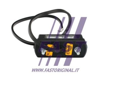 LAMPA TABLICY REJESTR FIAT DUCATO 06>/ 14> TRUCK LED CZARNA