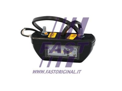 LAMPA TABLICY REJESTR FIAT DUCATO 06>/ 14> TRUCK LED CZARNA