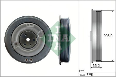 Koło pasowe INA 544050610 32253160 VOLVO