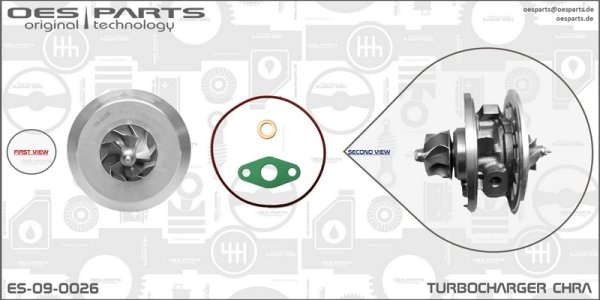 WKŁAD TURBOSPRĘŻARKI CHRA