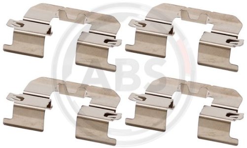 SPRĘŻYNKI DO SZCZĘK HAM. KIA PICANTO III17- TYŁ