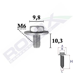 ŚRUBA M6 AUDI VW SEAT SKODA
