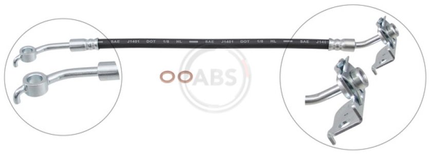 PRZEWÓD HAMULCOWY GIĘTKI HYUNDAI IONIQ 16-23 LT