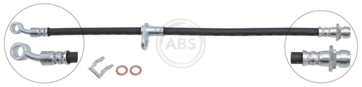 PRZEWÓD HAMULCOWY GIĘTKI HONDA CR-V IV 12- PP