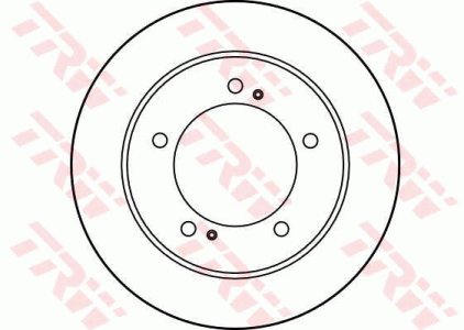 Tarcza hamulcowa TRW DF1953 5521180000