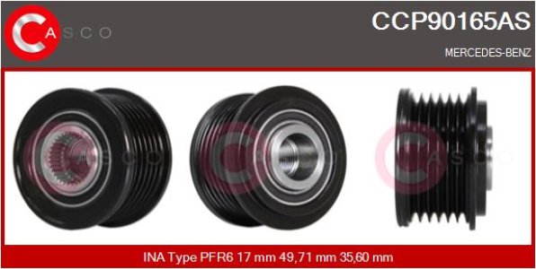 KOLO PASOWE WOLNOBIEZNE ALTERNATORA