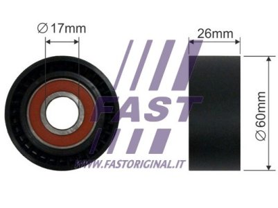 NAPINACZ ROZRZĄDU FIAT SCUDO 07> ROLKA 1.6D