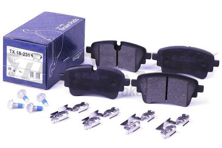 KLOCKI HAMULC. AUDI A6 19- TYŁ