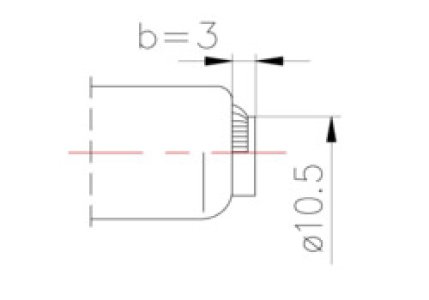 Sprężyna gazowa maski FA KROSNO 21690 0009802464