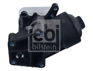 Chłodnica oleju FEBI BILSTEIN 180676 03P115389B z obudową i filtrem VW SKODA
