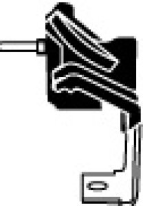 Wieszak gumowo-metalowy WALKER 80345-22 80345