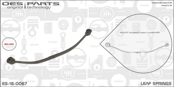 RESOR PIÓROWY FORD TRANSIT 2T (>2014) TYŁ