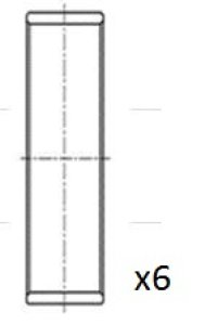 Panewki korbowodowe FAI AutoParts BB2018-STD 3B7328A 