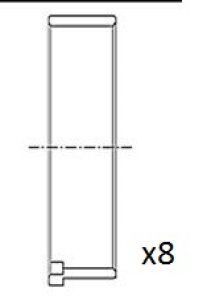 Panewki korbowodowe FAI AutoParts BB2051-STD 