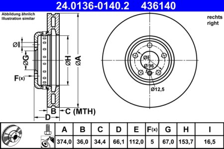 TARCZA HAMULC. BMW 7 G11,G12 15-22 PP