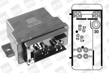 PRZEKAŹNIK ŚWIEC ŻAROWYCH GR 070