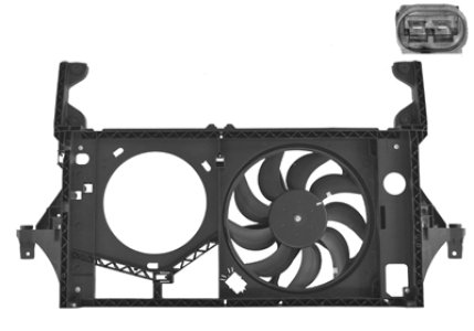 Wentylator silnika VAN WEZEL 4391748 4403573