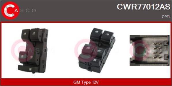 PRZELACZNIK PODNOSNIKA SZYBY PL 8PIN