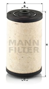 Filtr paliwa MANN-FILTER BFU811 