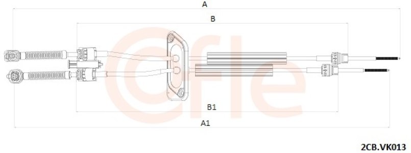 LINKA ZMIANY BIEGÓW VW TRANSPORTER 03-15