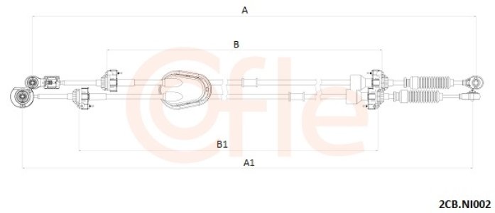 LINKA ZMIANY BIEGÓW NISSAN QASHQAI 06-14