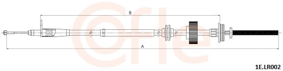 LINKA HAMULCA RĘCZNEGO LAND ROVER III 02-12