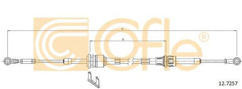 Linka zmiany biegów COFLE 12.7257 55199358