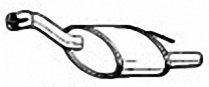 Tłumik końcowy IZAWIT 17.357A 1067751