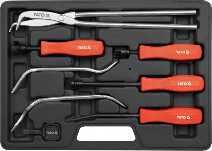 ZESTAW DO WYMIANY SZCZEK HAMULCÓW YATO YT-0680  8 CZ.