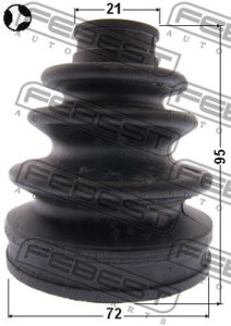 OSŁONA PRZEGUBU TOYOTA WEW. URBAN CRUISER 72X95X21