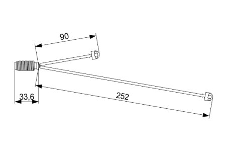 CZUJNIK KLOCK. HAMULC. MERCEDES SL 63 AMG 12- P