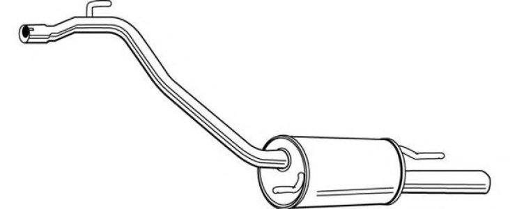 Tłumik WALKER 21291-65 