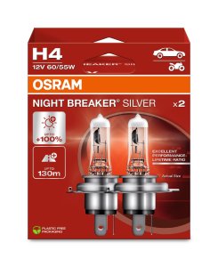ŻARÓWKA H4 NIGHT BREAKER SILVER