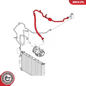PRZEWÓD KLIMATYZACJI NISSAN RENAULT