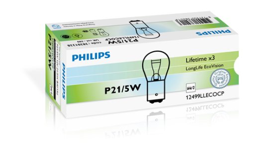 ŻARÓWKA P21/5W LONGLIFE ECOVISION 12V