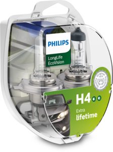 ŻARÓWKA H4 LONGLIFE ECOVISION